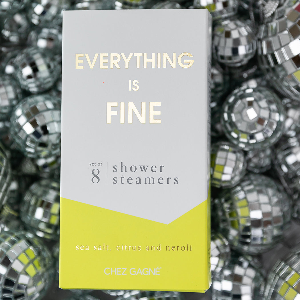 Everything is Fine - Shower Steamers - Sea Salt + Citrus + Neroli