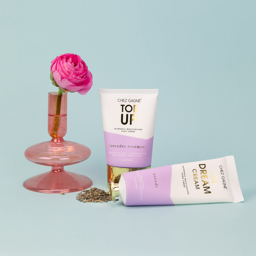 Chez Gagné - Foot Crème - Toe Up - Lavender + Rosemary