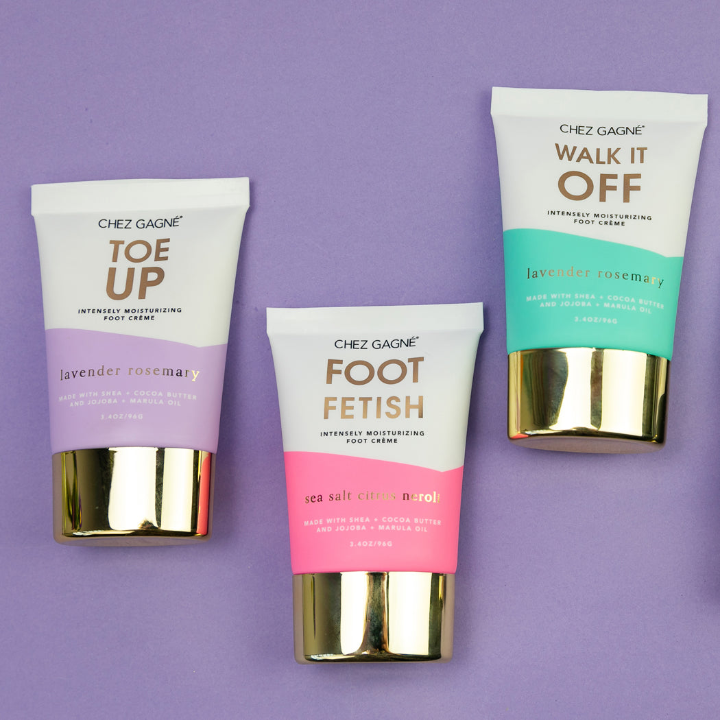 Foot Fetish - Foot Crème - Sea Salt Citrus + Neroli