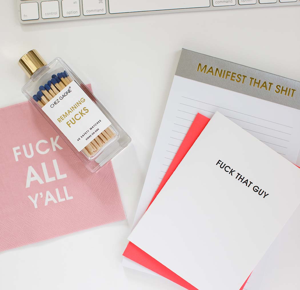 Manifest That Shit - Lined Notepad
