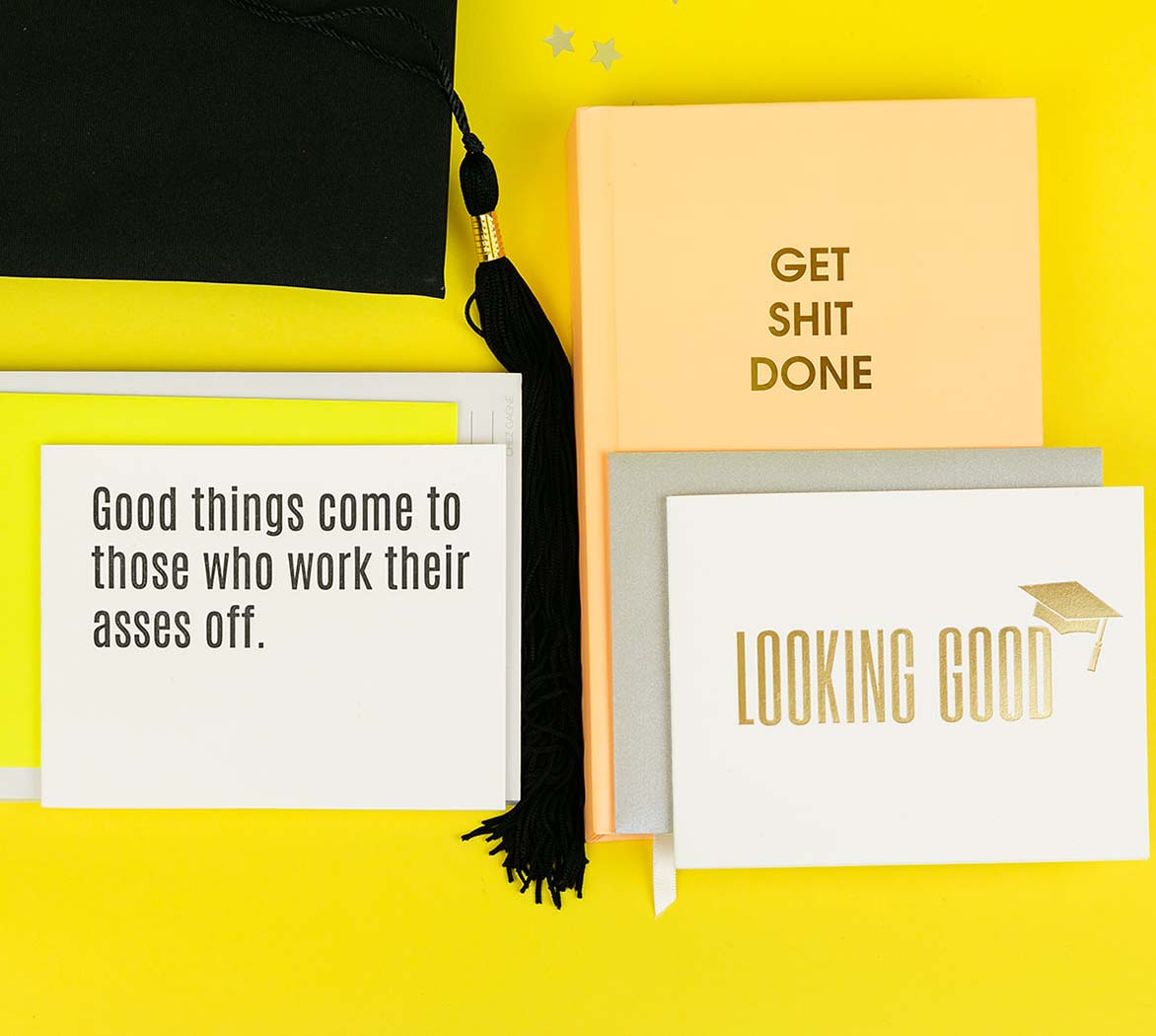 Good Things Come -  Letterpress Card