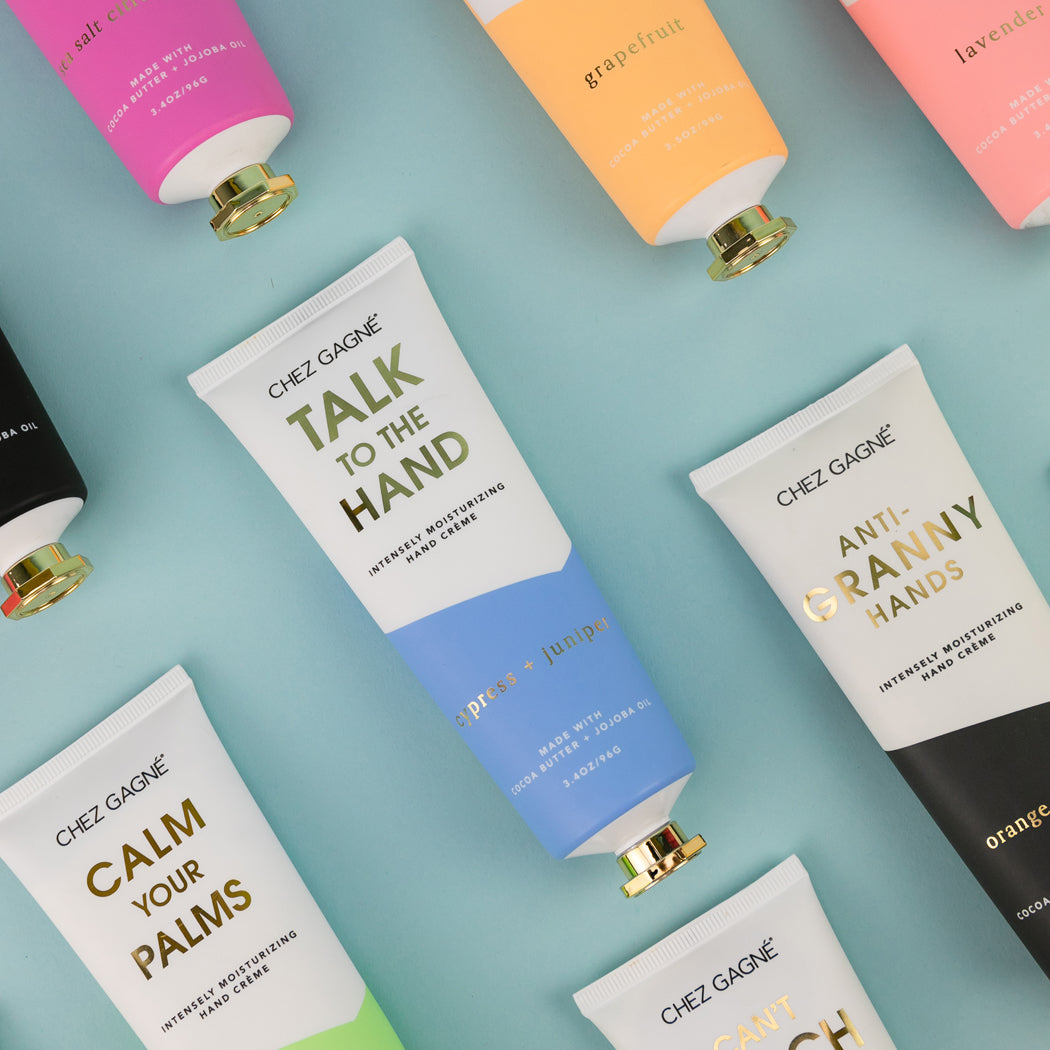 Chez Gagné Hand Crème - Get A Grip - Sea Salt, Citrus & Neroli