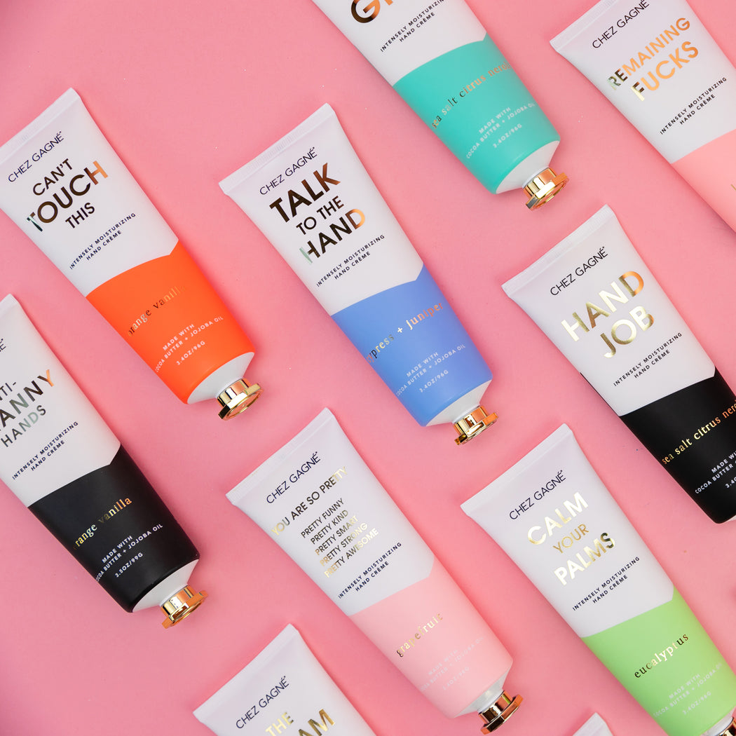 Chez Gagné Hand Crème - Get A Grip - Sea Salt, Citrus & Neroli