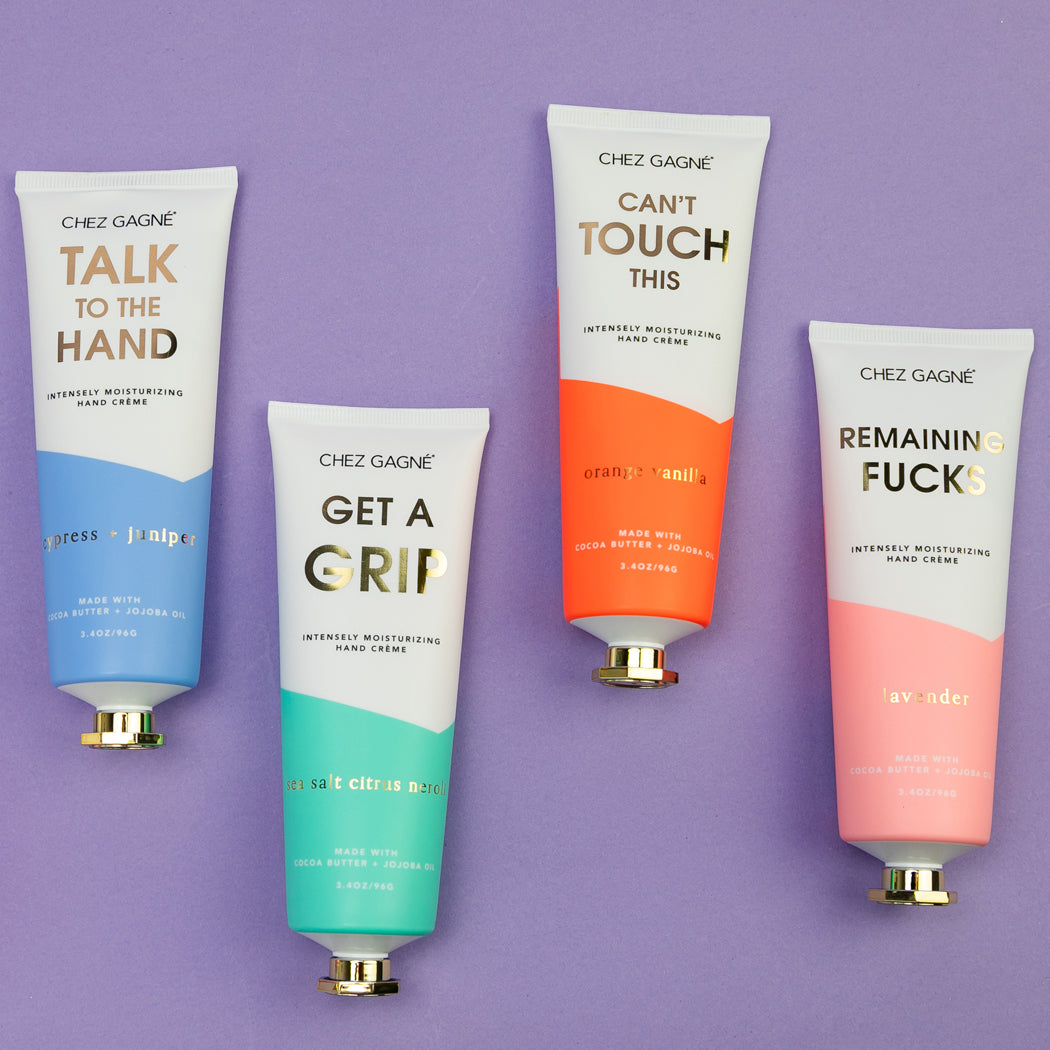 Chez Gagné Hand Crème - Get A Grip - Sea Salt, Citrus & Neroli