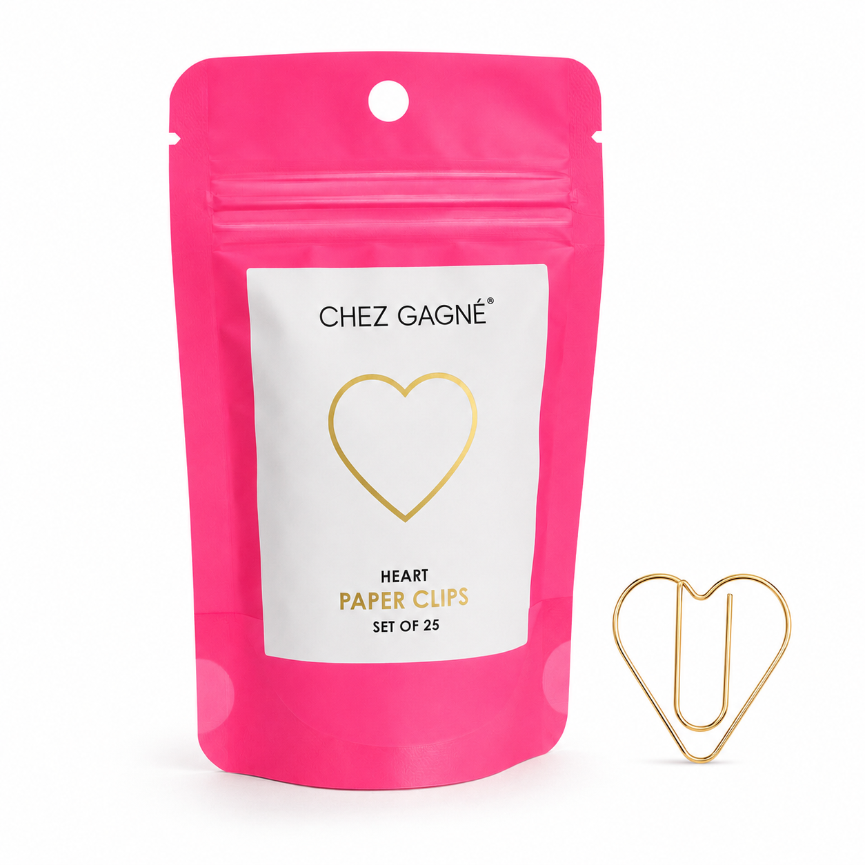 Paper Clip Pack - Heart Pack of 25