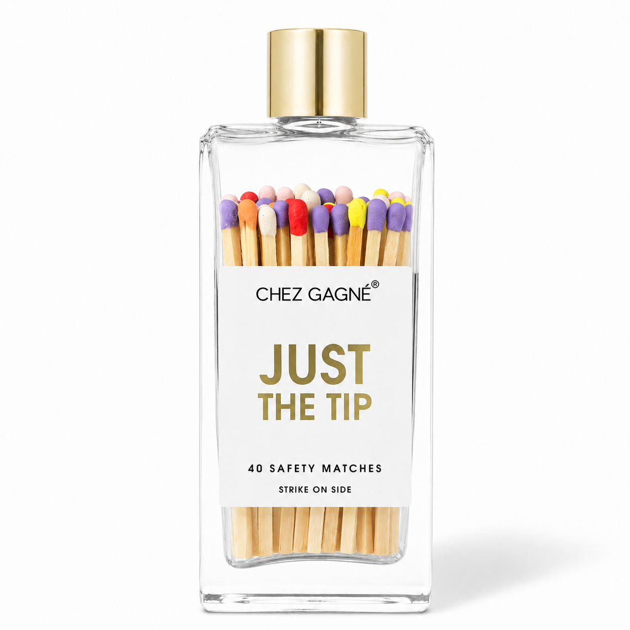 Just the Tip - Glass Bottle Safety Matches