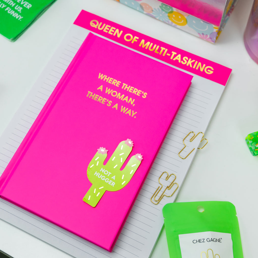 Not A Hugger - Cactus  - Funny Vinyl Sticker