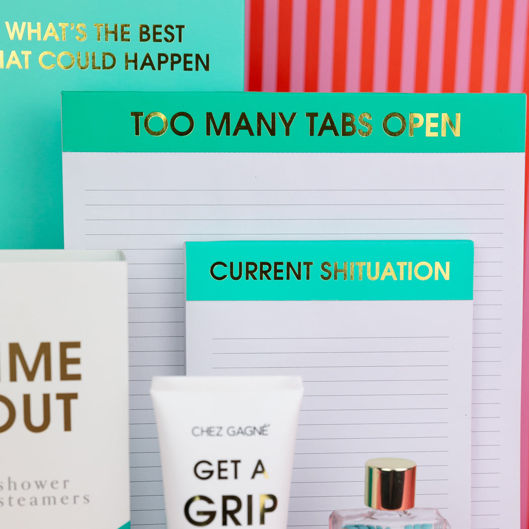 Too Many Tabs Open - Large Memo Notepad