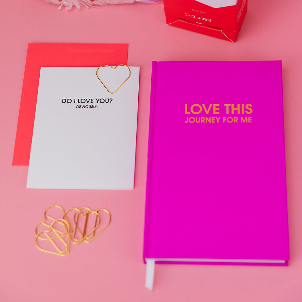 Do I Love You? Obviously - Letterpress Card