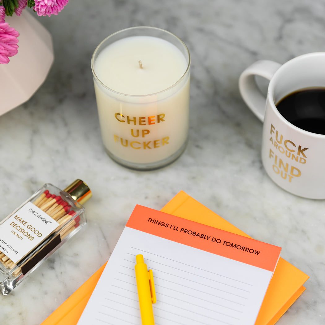 Fuck Around. Find Out. - Gold Foil Oversized Mug