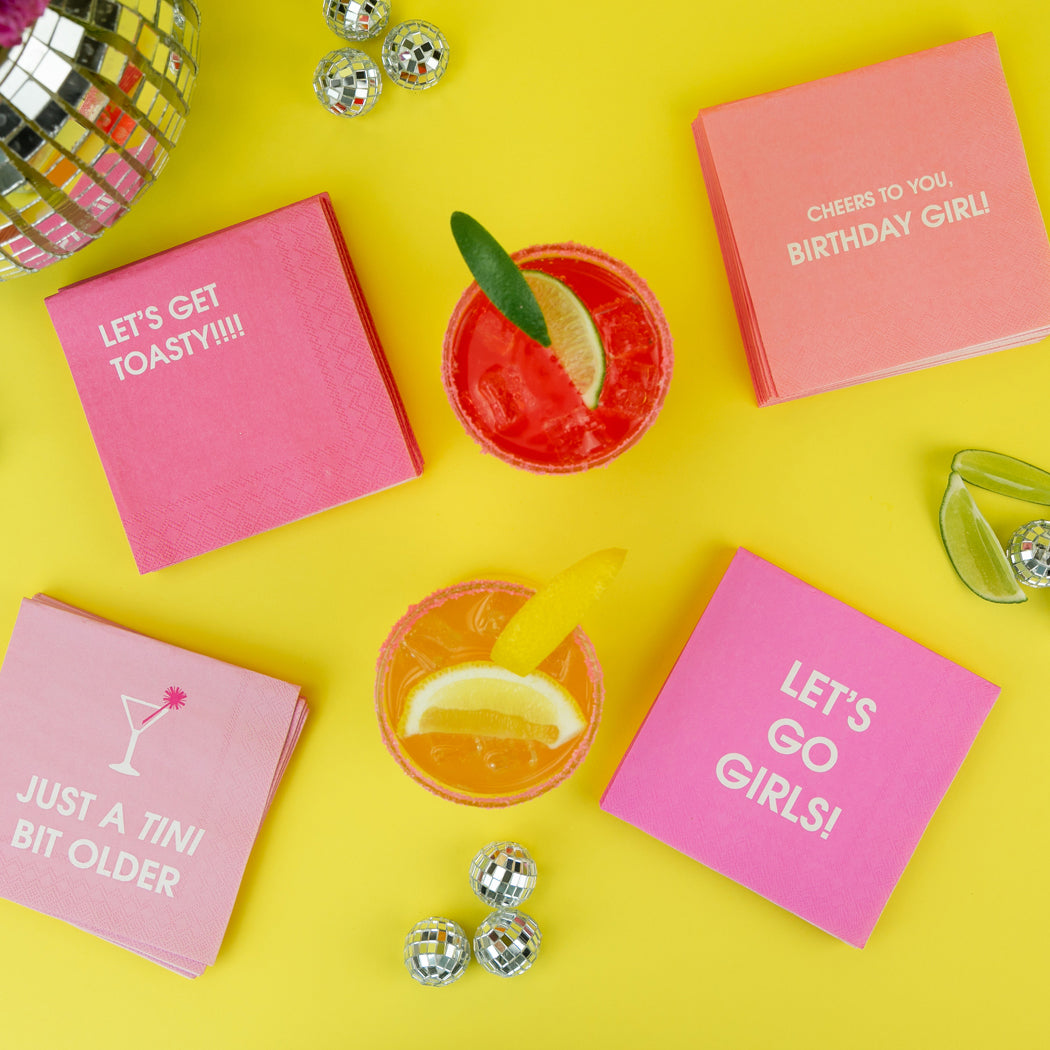 Let's Go Girls - Cocktail Napkins - Thumbnail 3