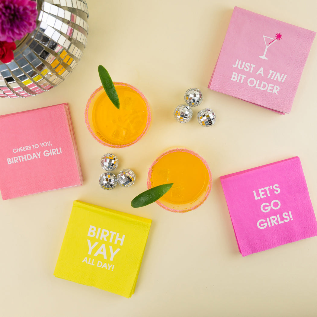 Let's Go Girls - Cocktail Napkins - Thumbnail 4