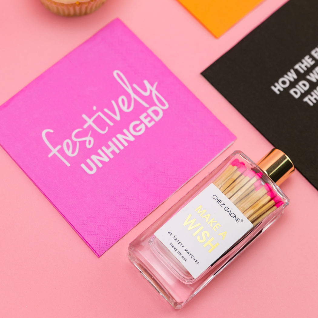 Festively Unhinged - Cocktail Napkins