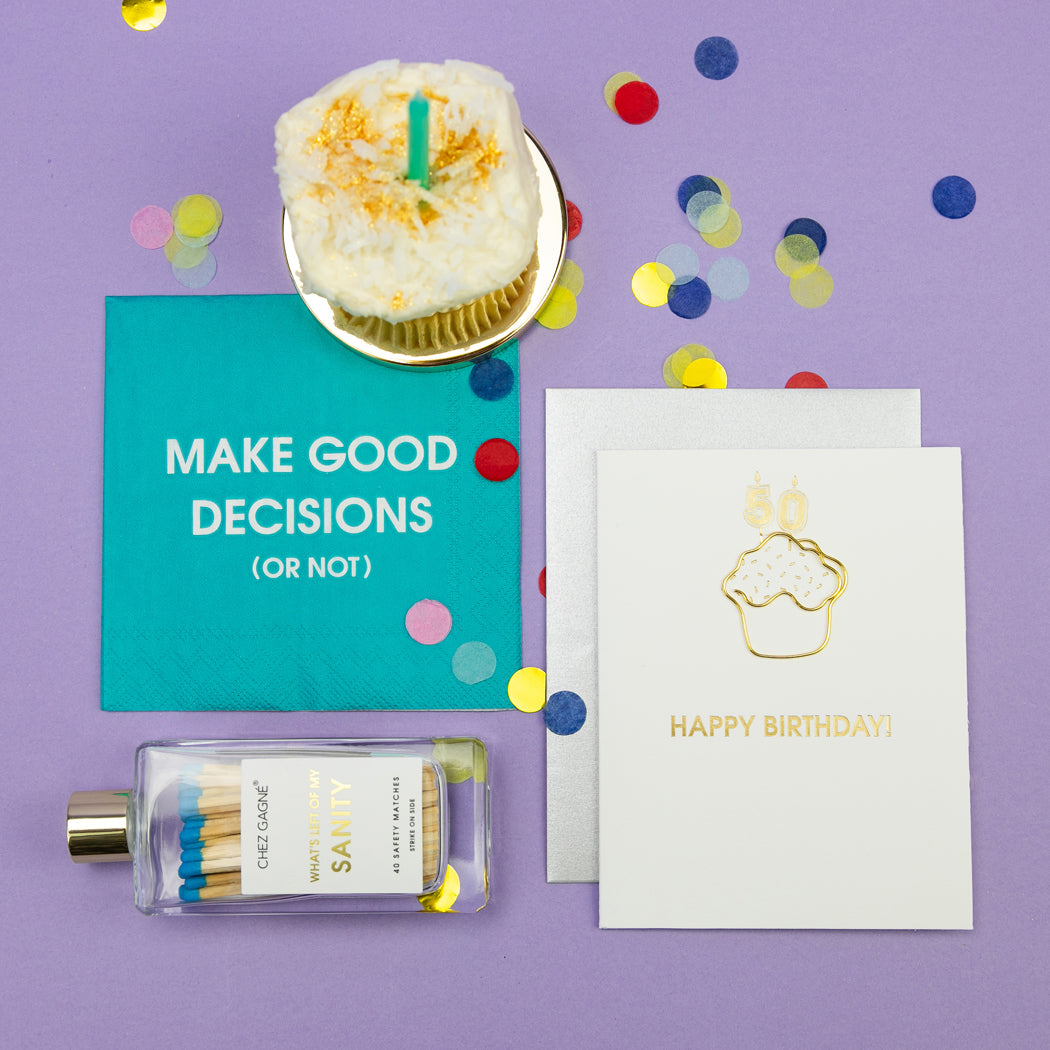 Make Good Decisions (or not) - Cocktail Napkins - Thumbnail 4