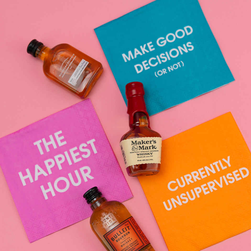 Make Good Decisions (or not) - Cocktail Napkins