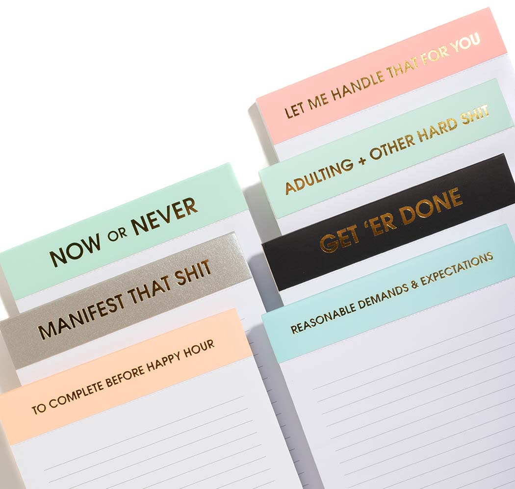Get 'Er Done - Lined Notepad