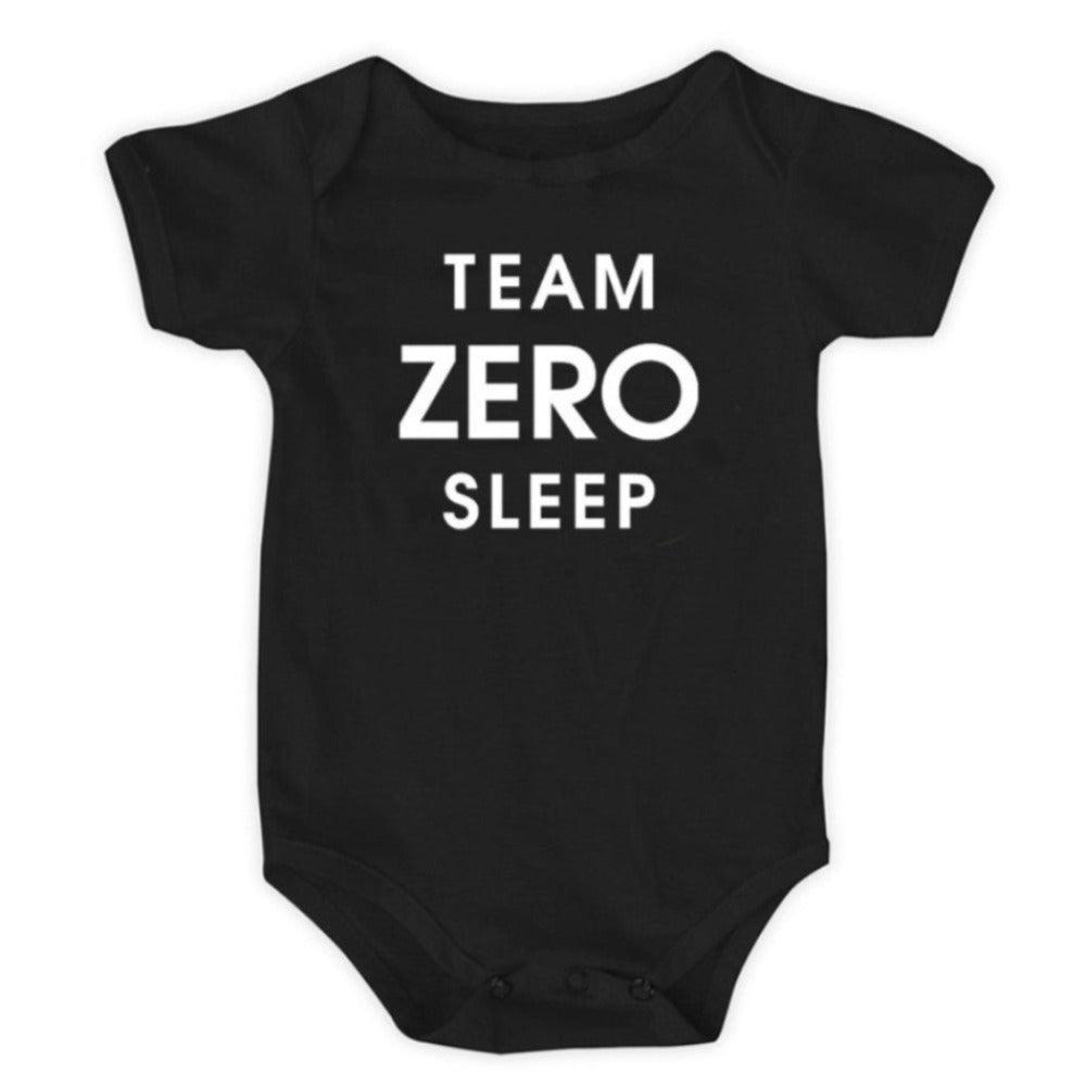 Team Zero Sleep - Baby Onesie