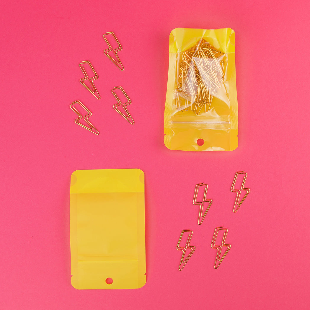 Paper Clip Pack - Lightning Bolt Pack of 25