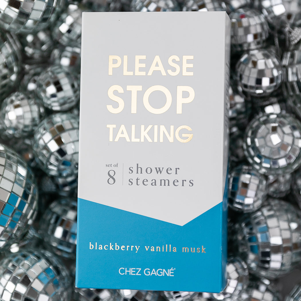 Chez Gagné-Shower Steamers-Please Stop Talking- Blackberry Quince