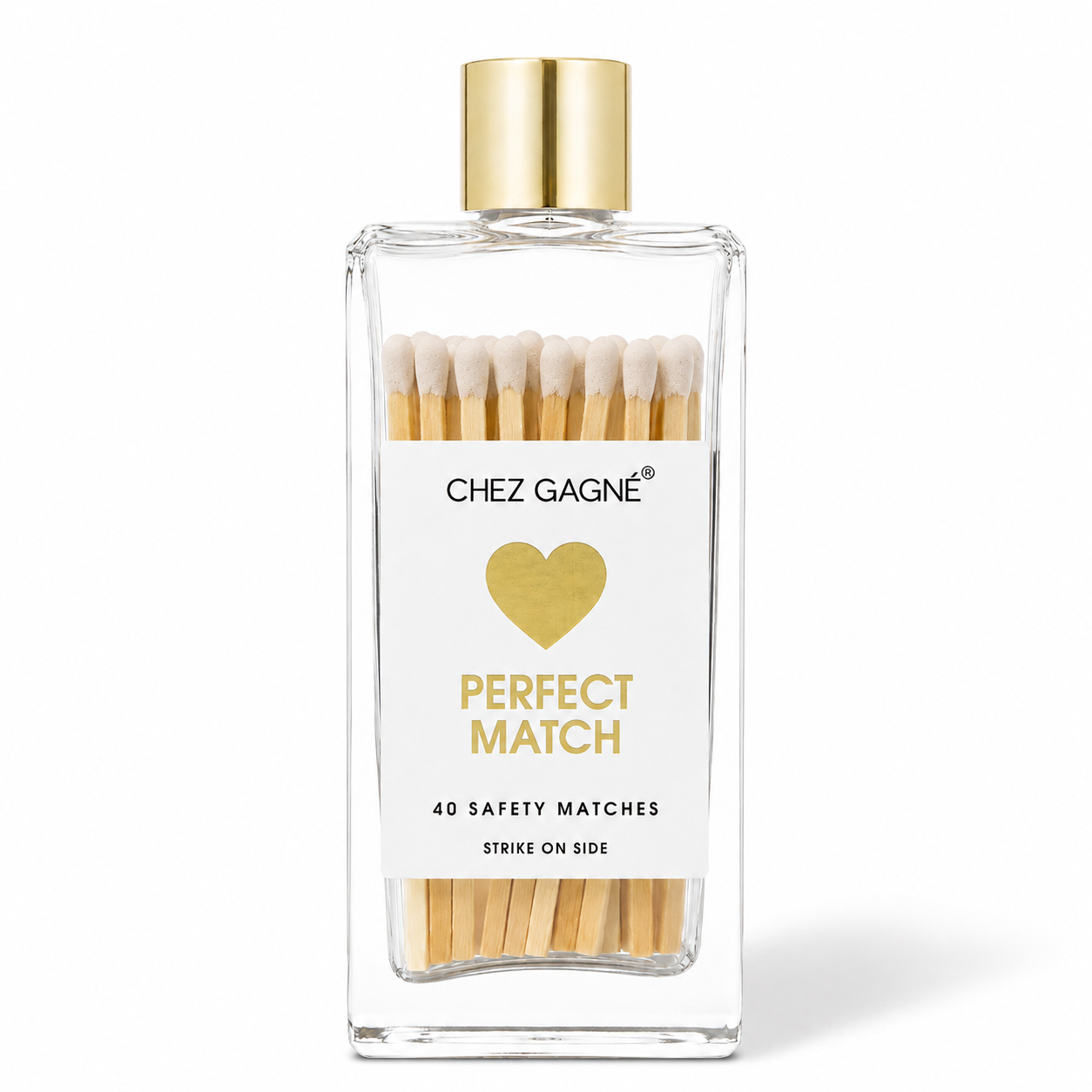 Perfect Match - Glass Bottle Safety Matches