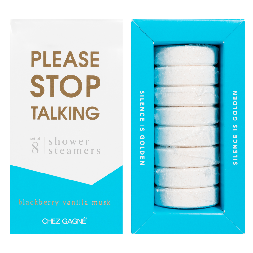 Please Stop Talking - Shower Steamers - Blackberry Vanilla Musk