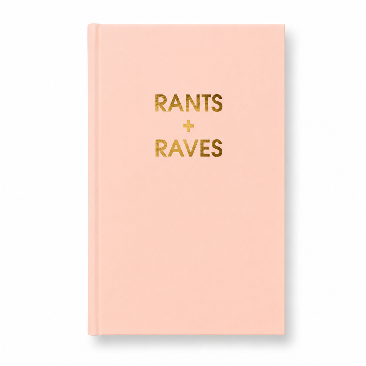 Rants + Raves - Mimosa Orange Hardcover Journal