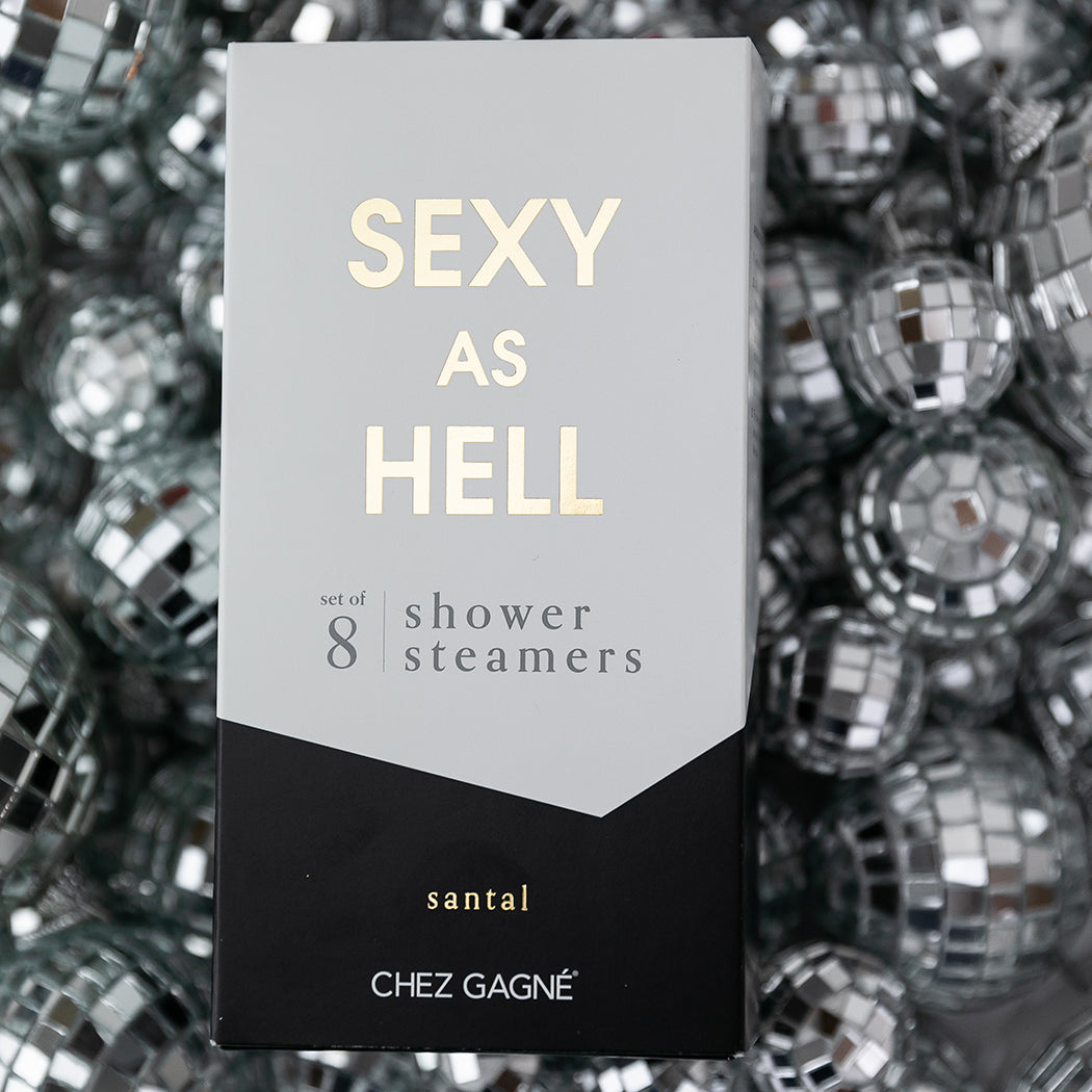 Chez Gagné - Shower Steamers - Sexy As Hell - Santal - Set of 8