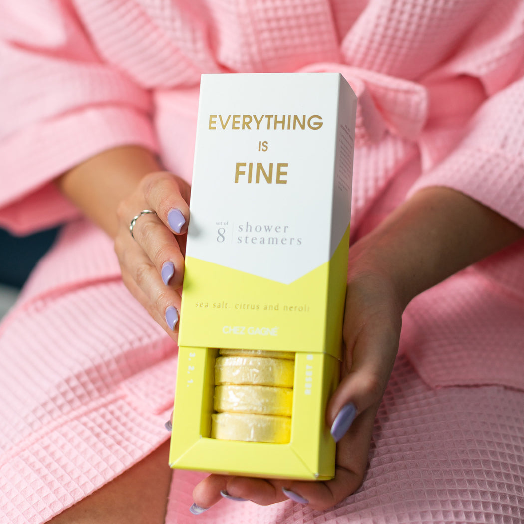 Everything is Fine - Shower Steamers - Sea Salt + Citrus + Neroli