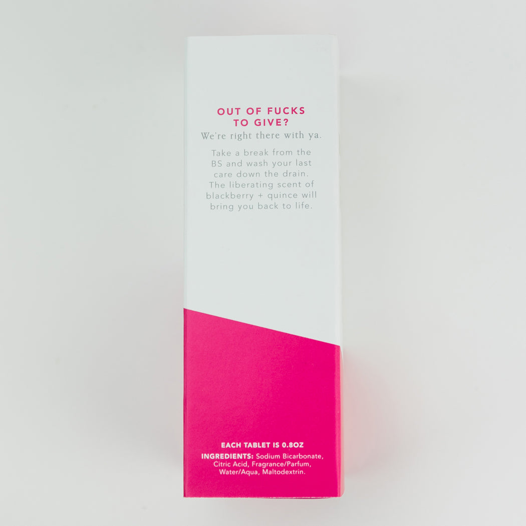 Chez Gagné-Shower Steamers-Remaining Fucks- Blackberry Quince