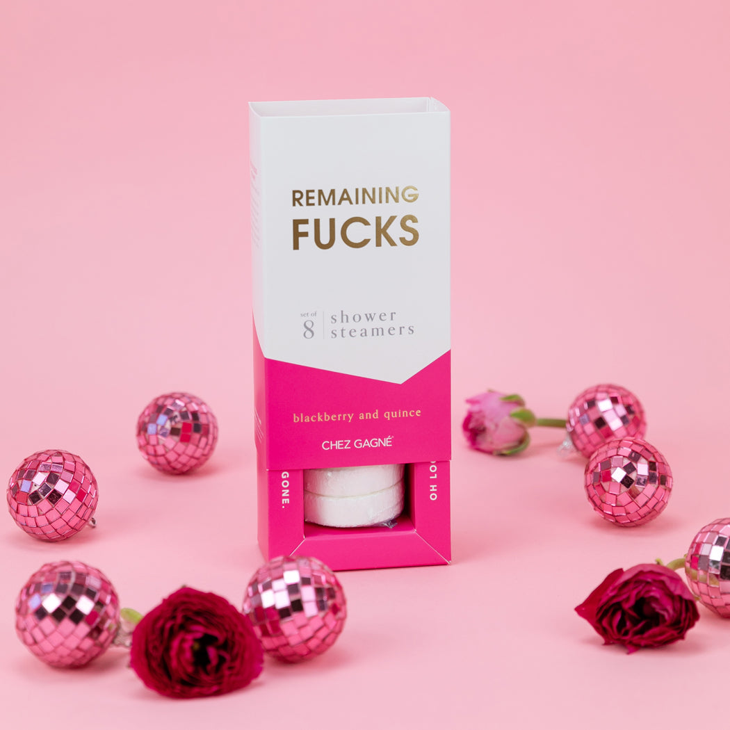 Chez Gagné-Shower Steamers-Remaining Fucks- Blackberry Quince