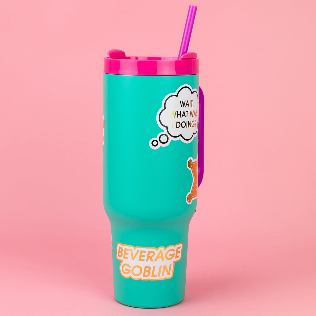 Beverage Goblin - Gold - Vinyl Sticker