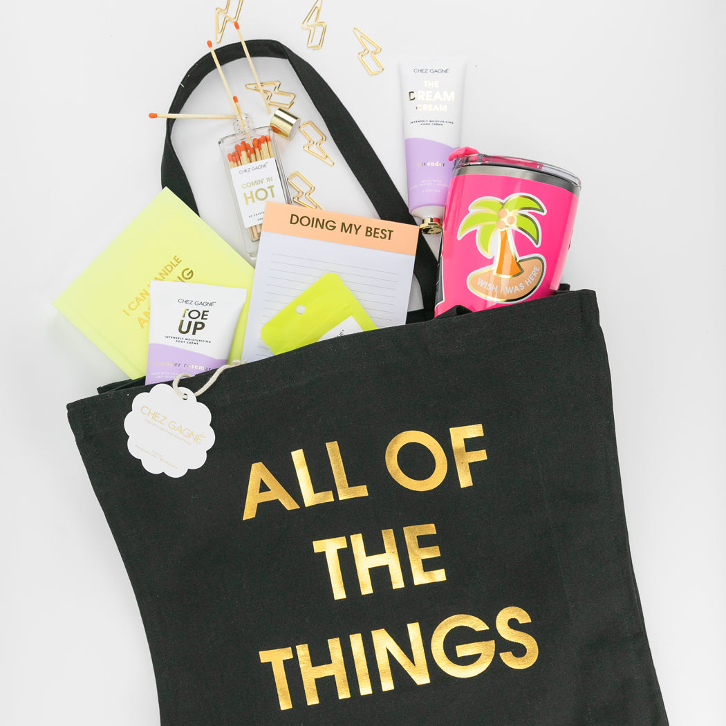 All Of The Things -  Oversized Tote Bag