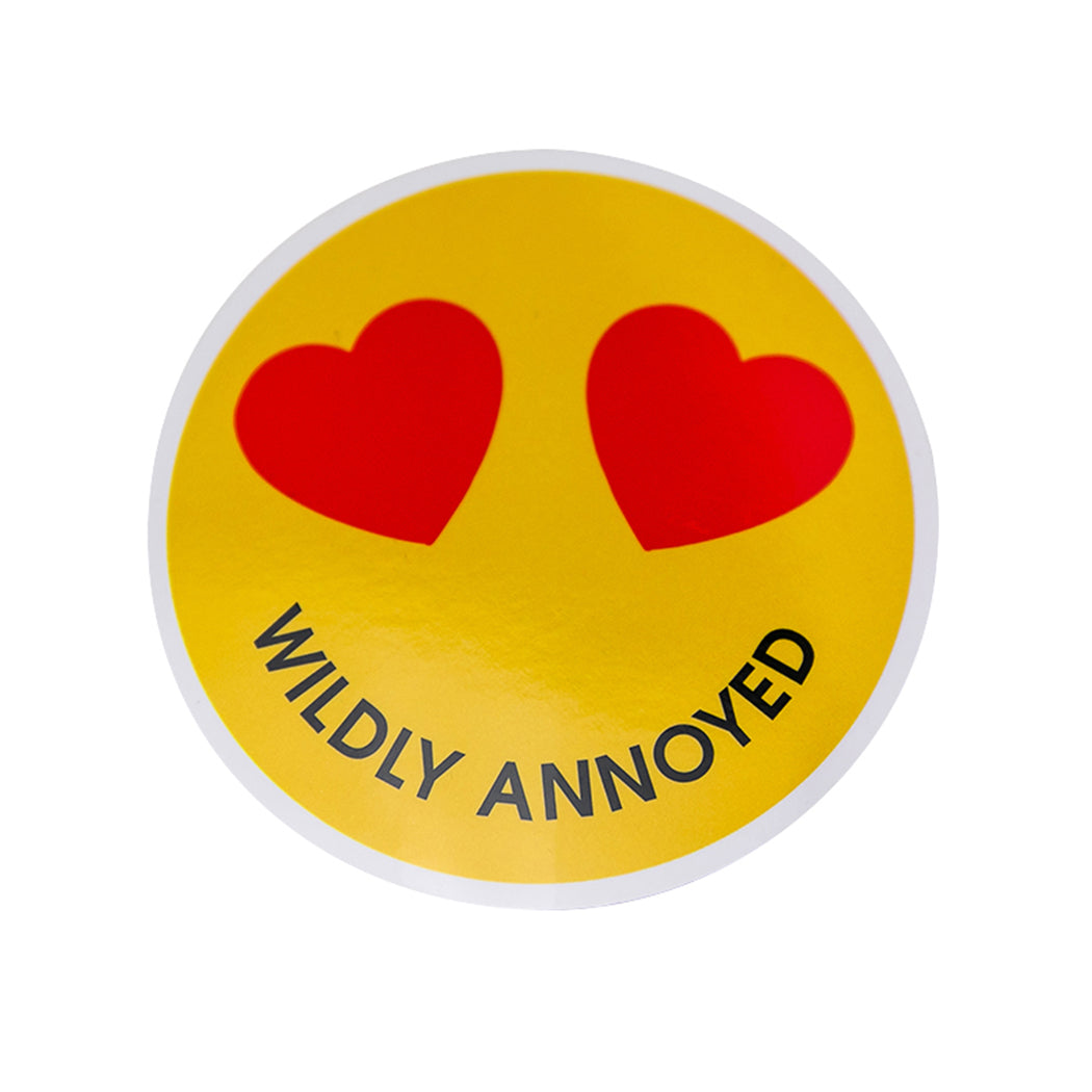 Wildly Annoyed- Vinyl Sticker
