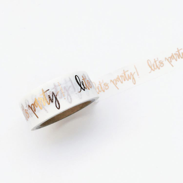 *FREE* Let's Party Washi Tape