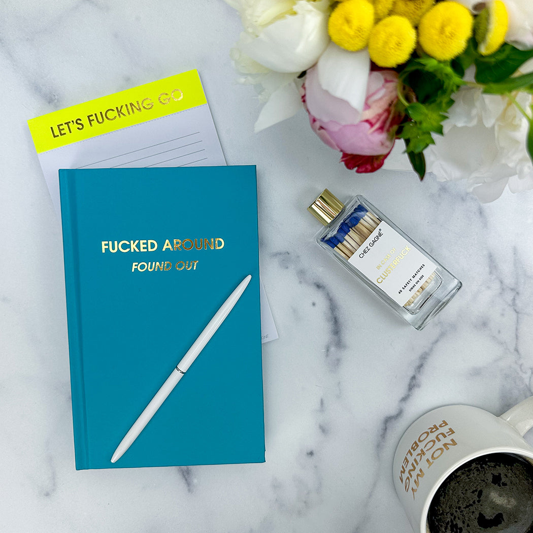 Let's Fucking Go - Lined Notepad