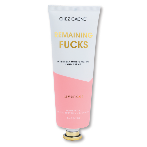 Chez Gagné -Hand Crème - Remaining Fucks - Lavender