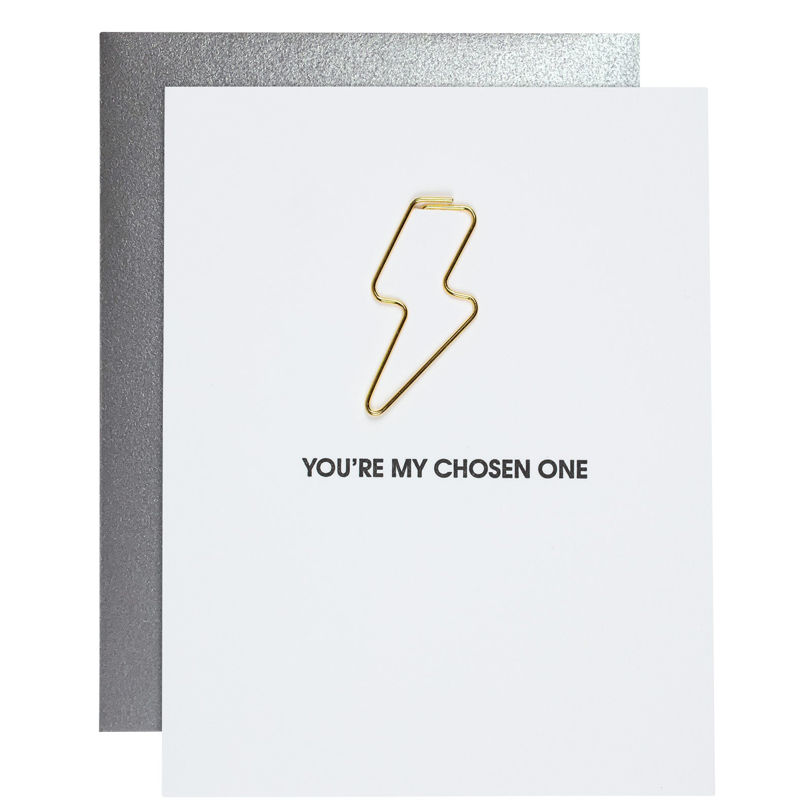 You're My Chosen One Paper Clip Card