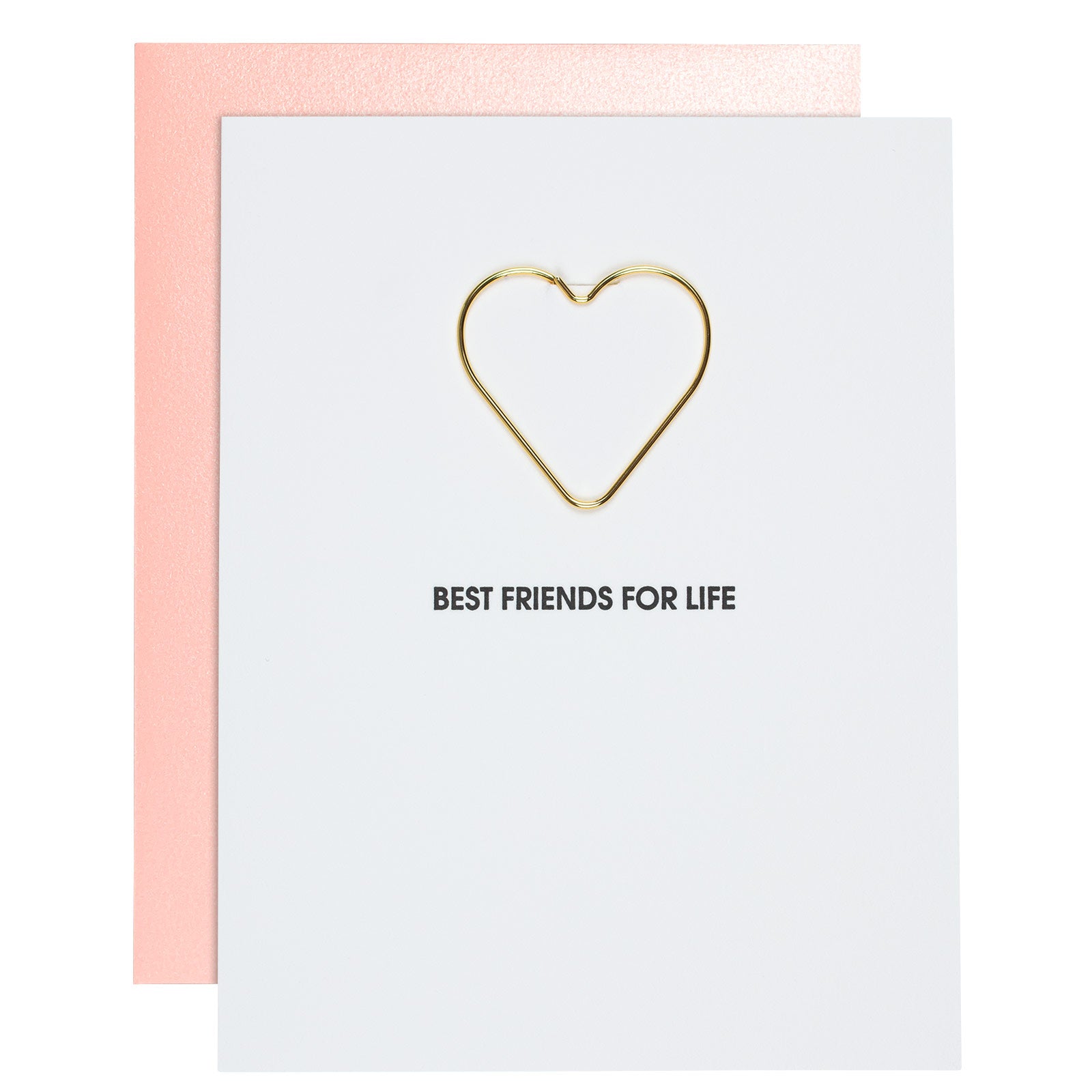 Best Friends for Life Paper Clip Card