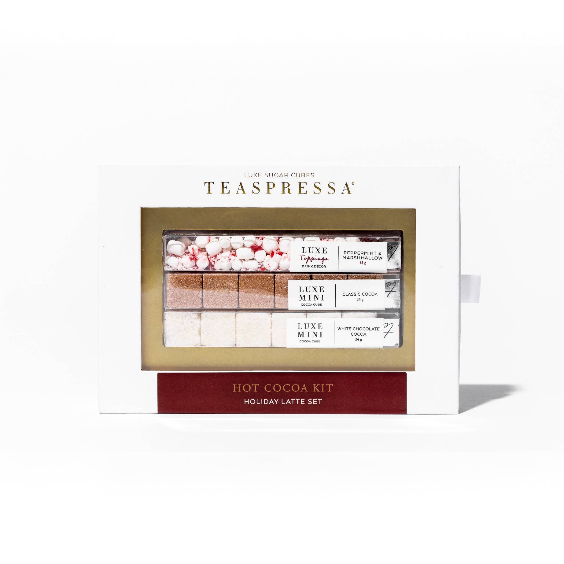 Hot Cocoa Kit by TEASPRESSA. Easy to make hot chocolate. Hot chocolate with peppermint marshmallows. Cute hot chocolate gift. Hot chocolate holiday gift