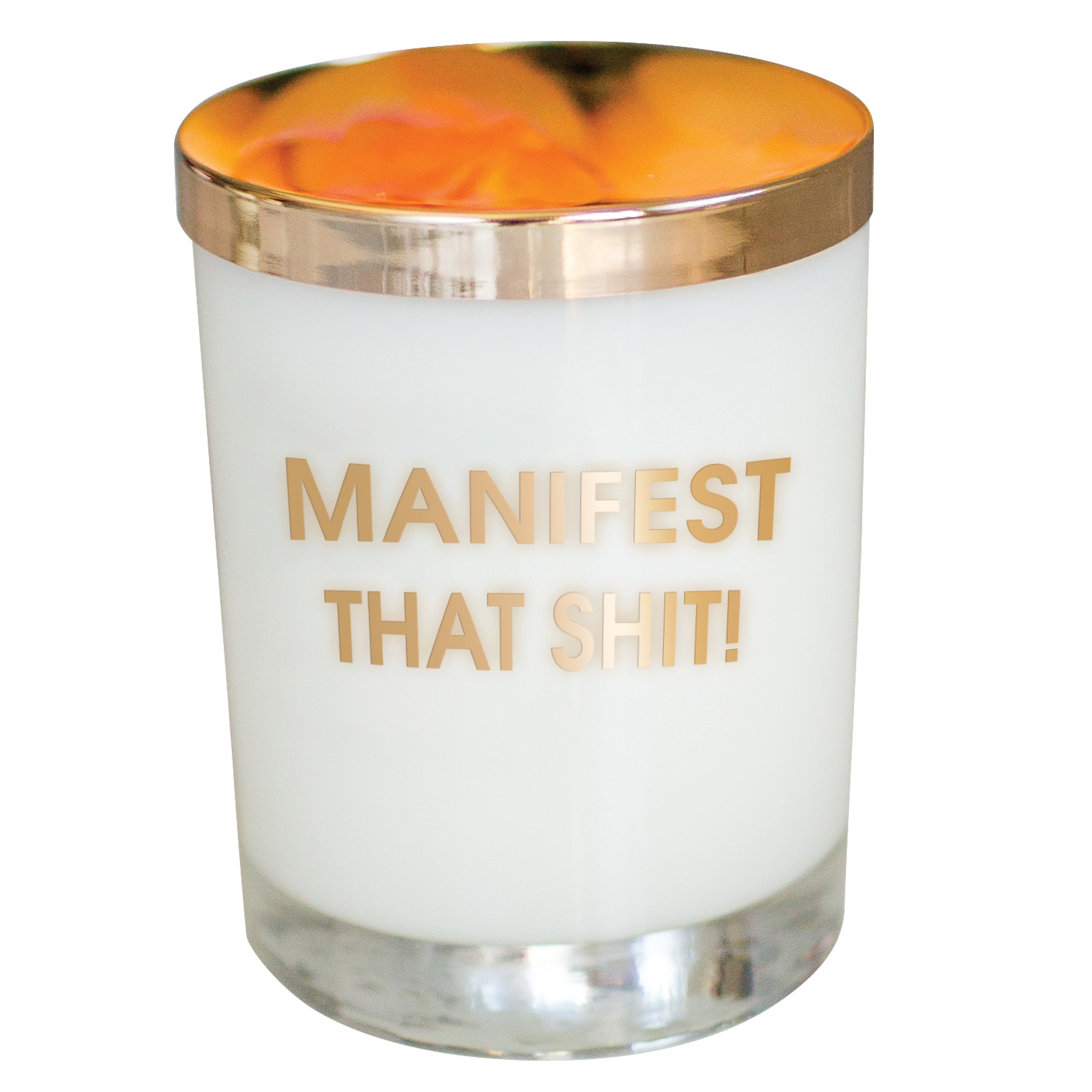 Manifest that Shit - Candle on the Rocks