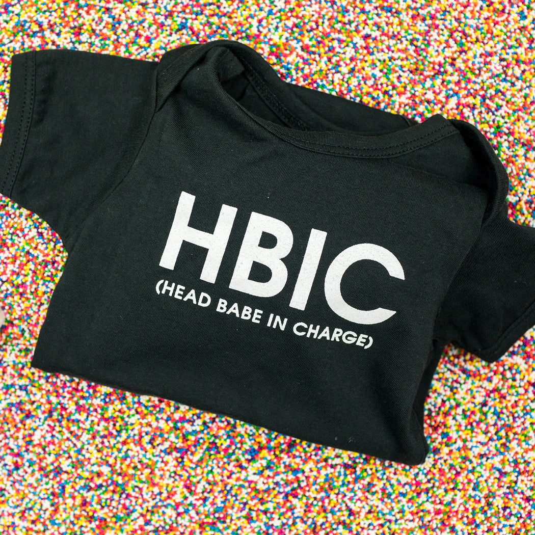 HBIC Head Babe in Charge - Baby Onesie