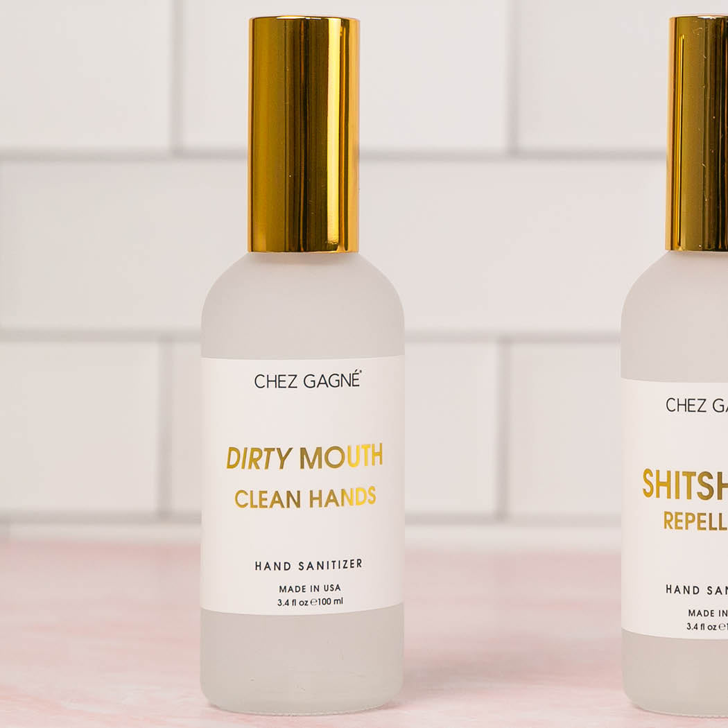 Dirty Mouth Clean Hands Hand Sanitizer