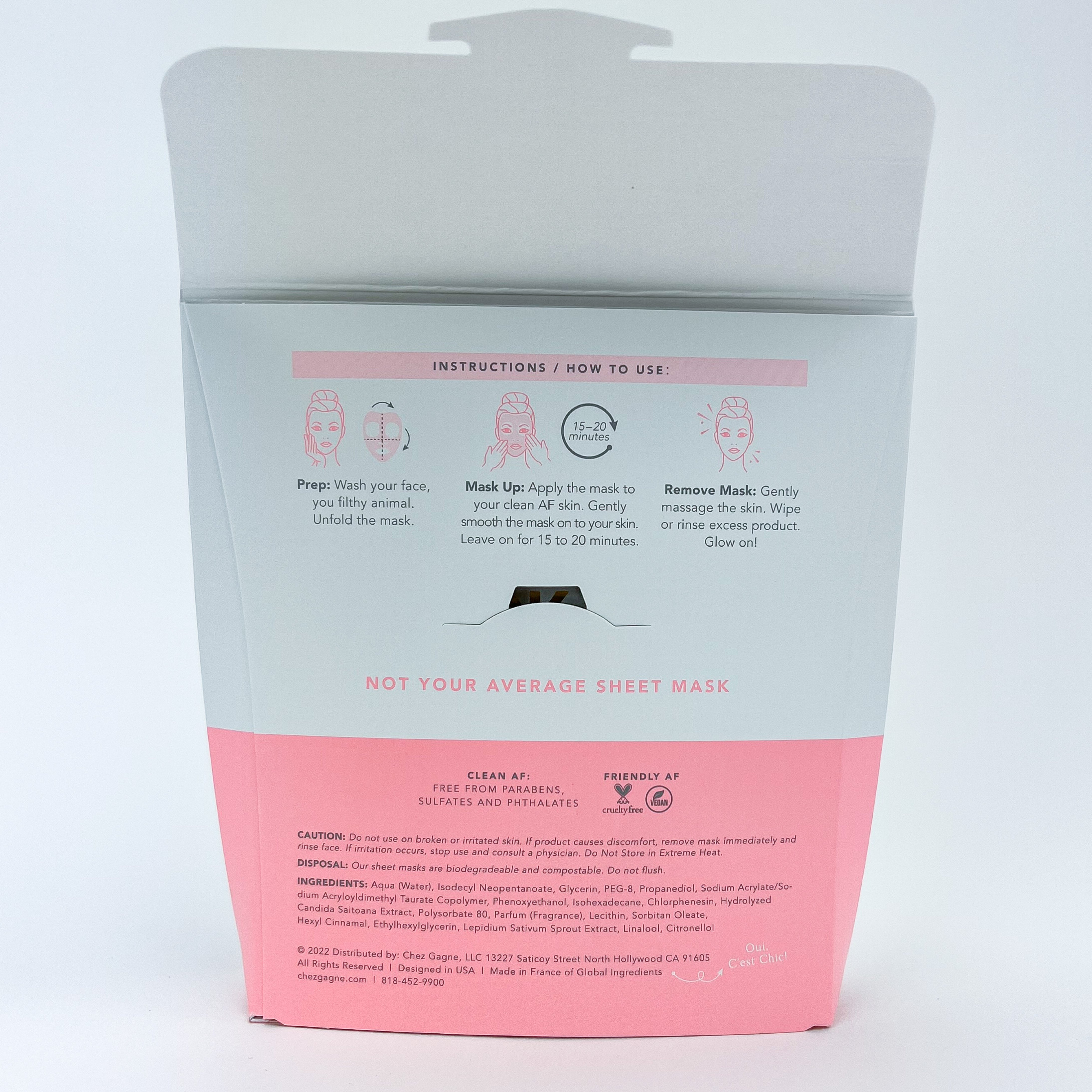 Glow the F*ck Up - Facial Sheet Masks - Brightening