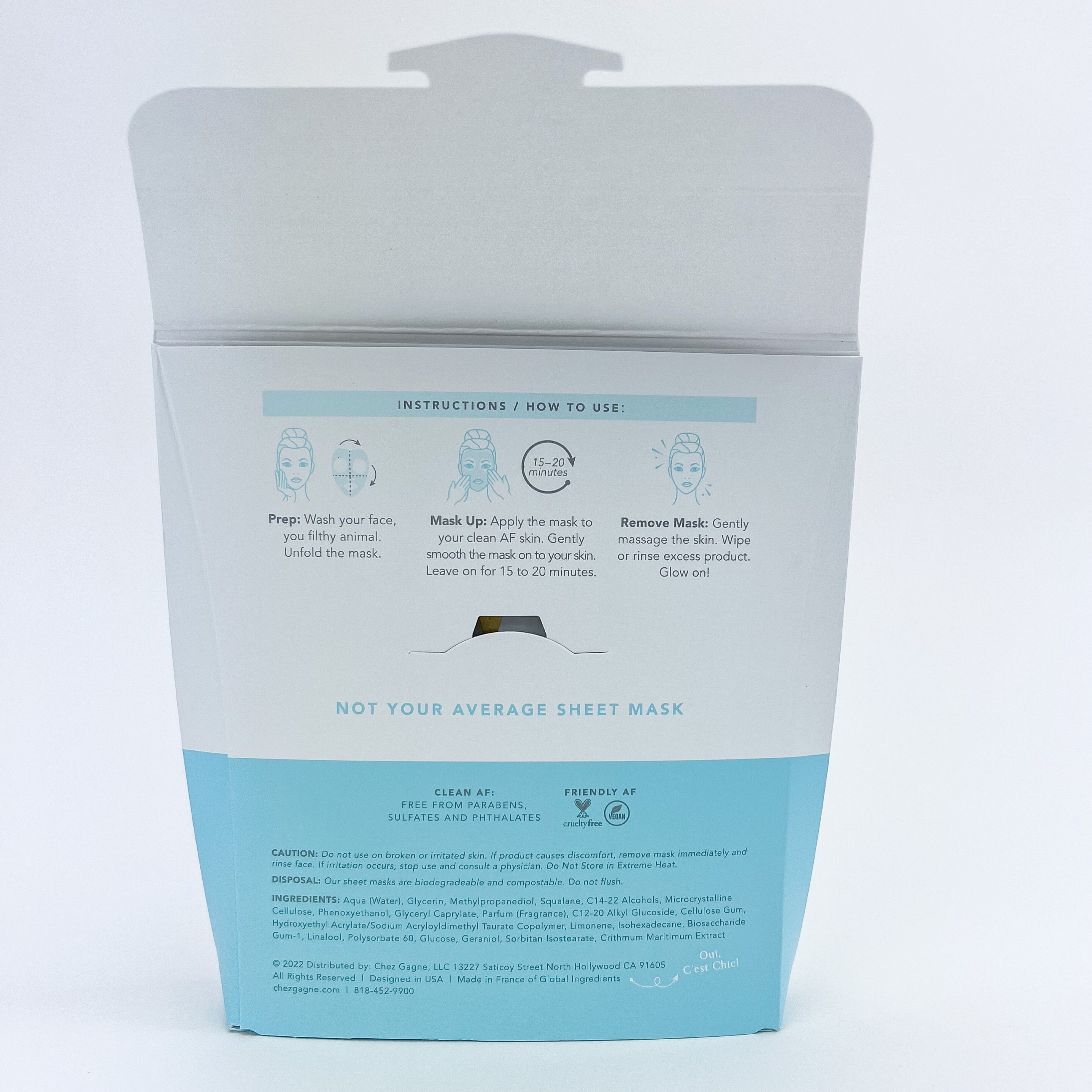 Dew Me - Facial Sheet Masks - Moisturizing - Set of 3