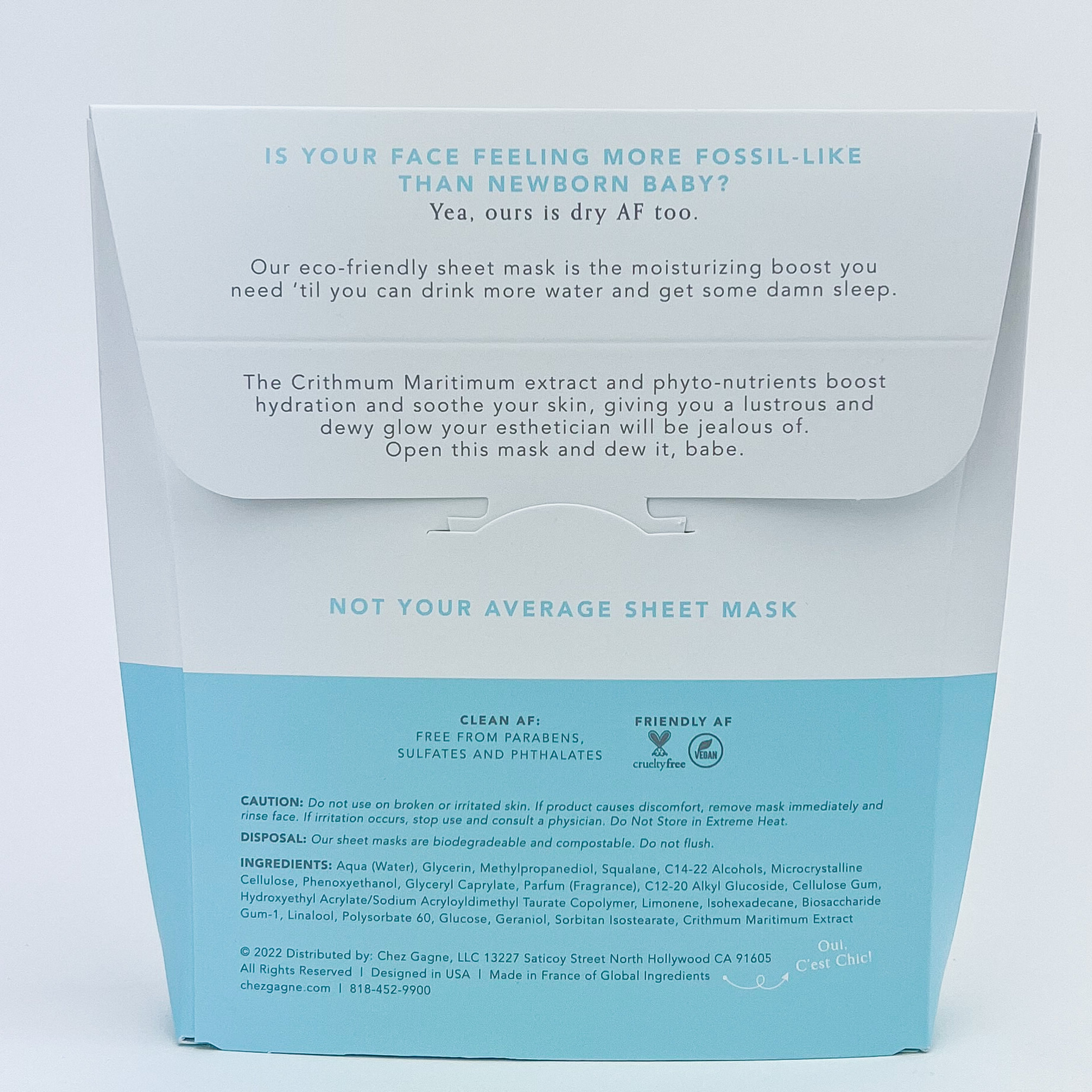 Dew Me - Facial Sheet Masks - Moisturizing - Set of 3