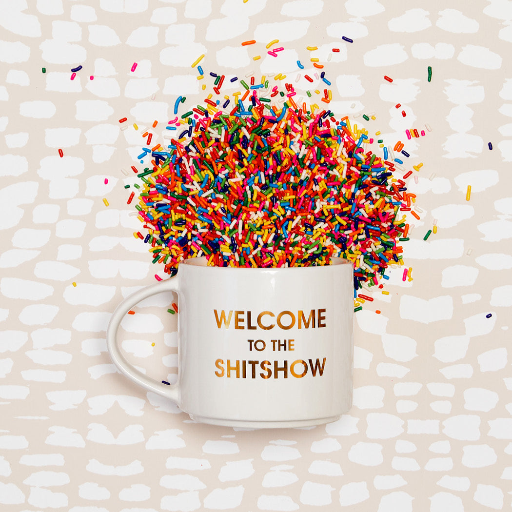 Welcome to the Shitshow - Gold Foil Oversized Mug