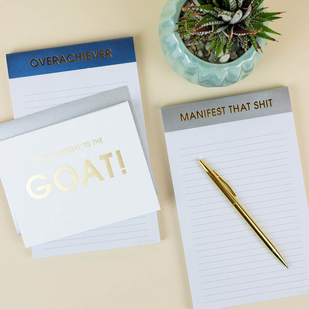 Overachiever - Lined Notepad