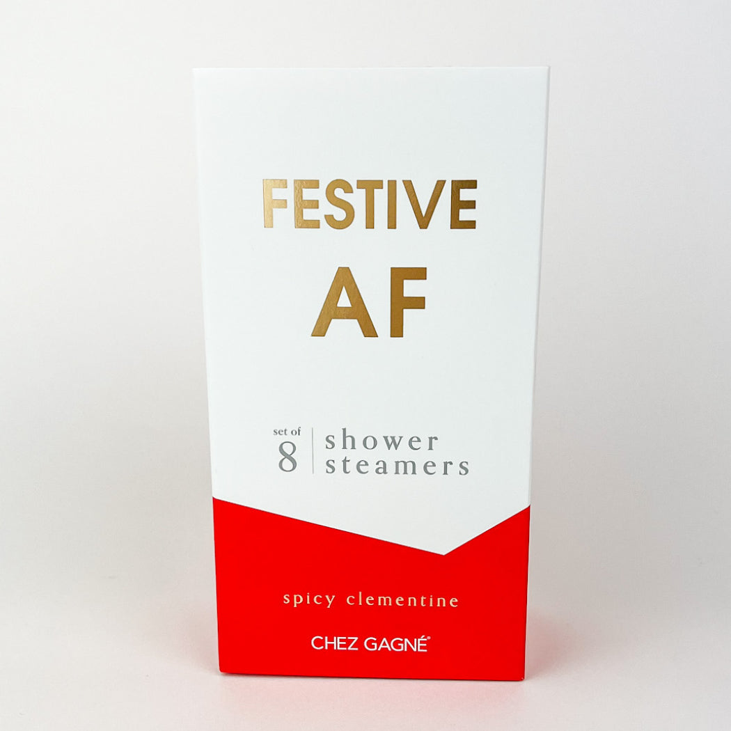 Festive AF - Shower Steamers - Spicy Clementine