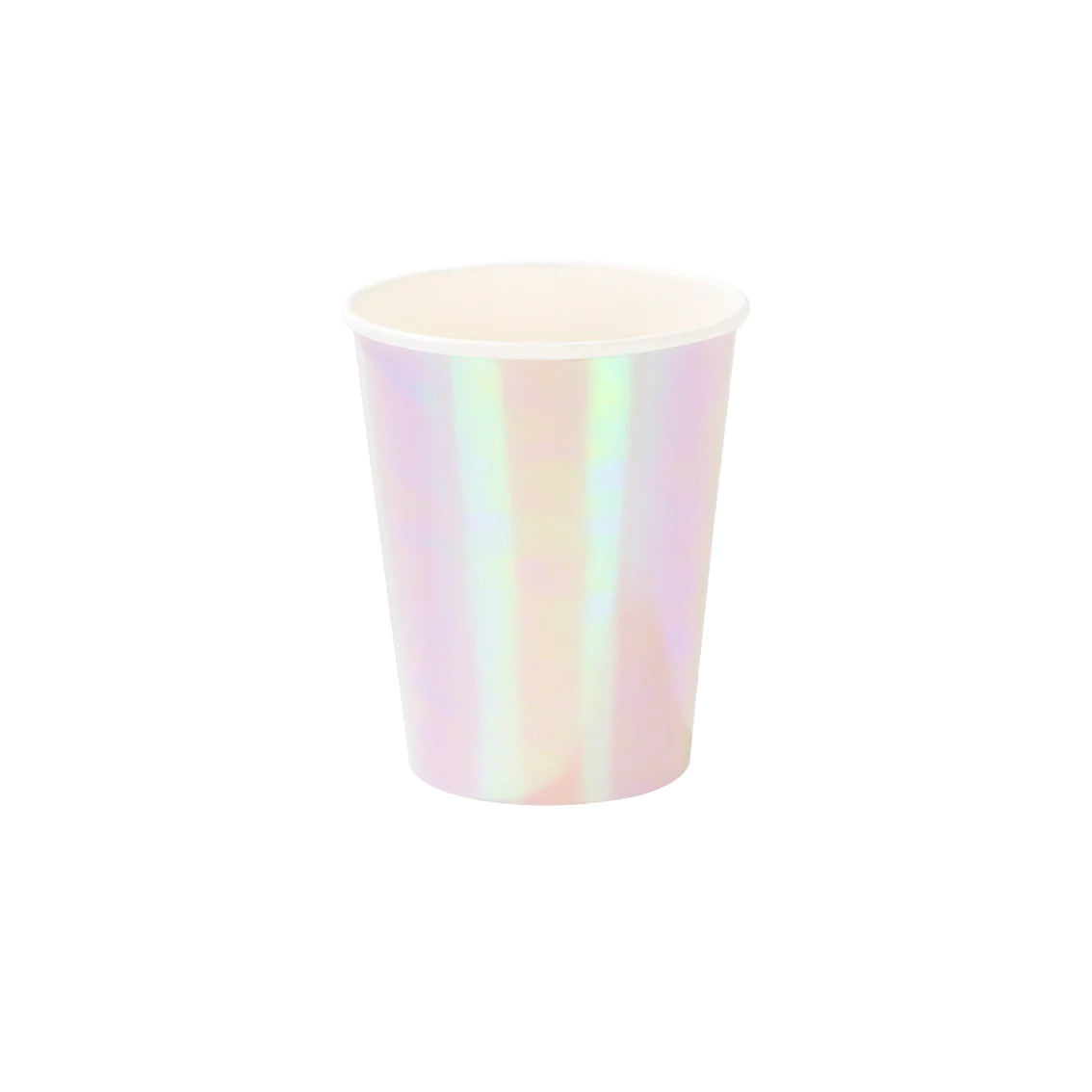 We Heart Pastel Iridescent Paper Cups - 12 Pack by Talking Tables. Unicorn Party Paper Cups. Mermaid Party Disposable Cups. Decor for Bachelorette Party. Wedding Decor